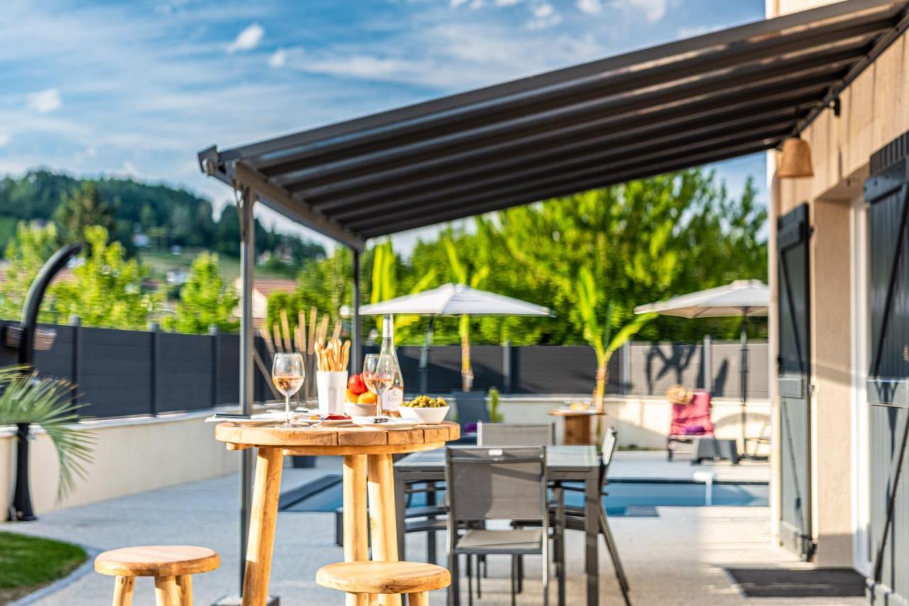 Villa Des Oliviers Sublime Villa Avec Piscine Chauffee Et Privee Et Baby Foot Bon-Encontre Dış mekan fotoğraf
