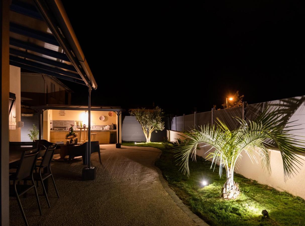 Villa Des Oliviers Sublime Villa Avec Piscine Chauffee Et Privee Et Baby Foot Bon-Encontre Dış mekan fotoğraf