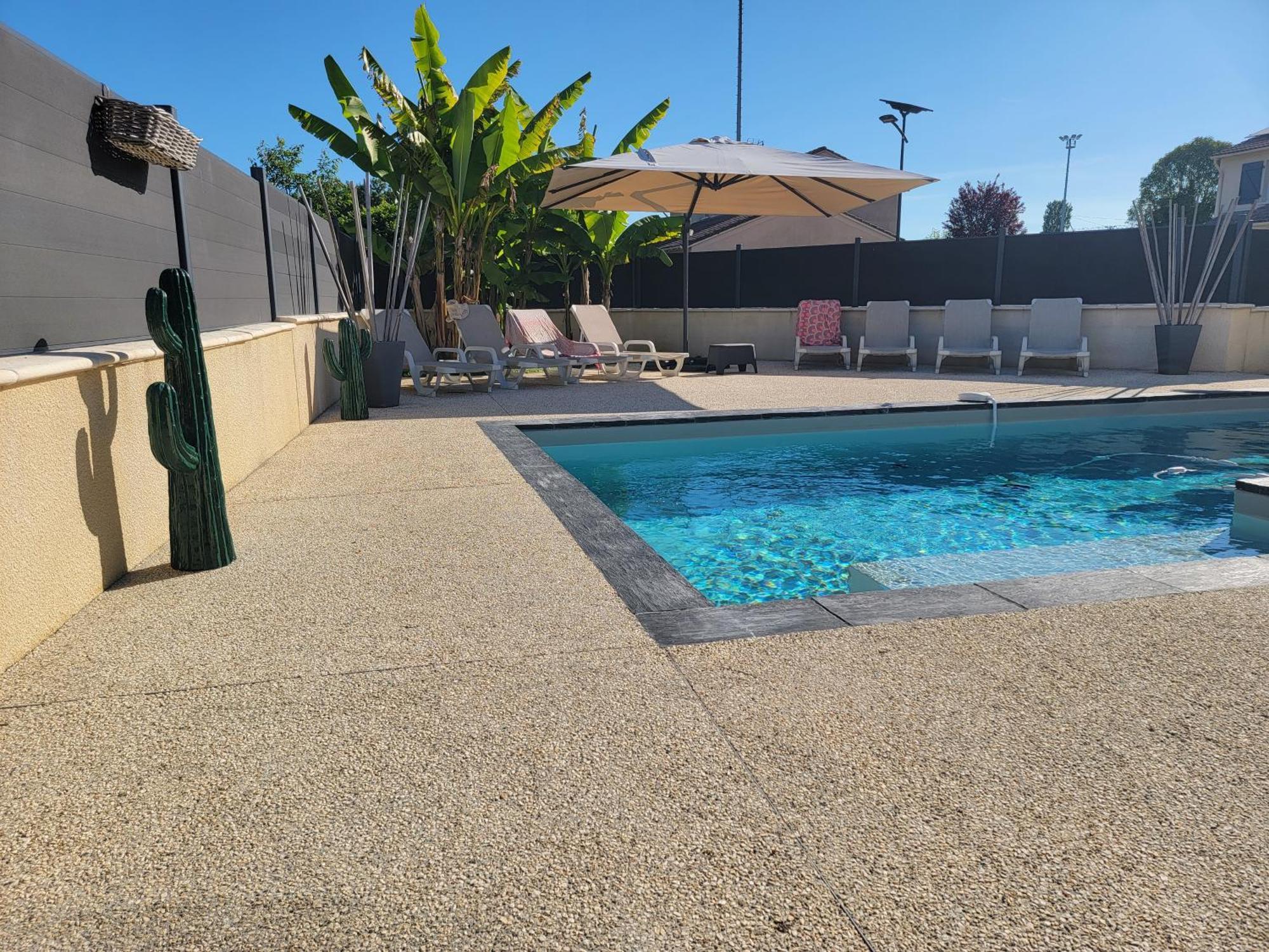 Villa Des Oliviers Sublime Villa Avec Piscine Chauffee Et Privee Et Baby Foot Bon-Encontre Dış mekan fotoğraf
