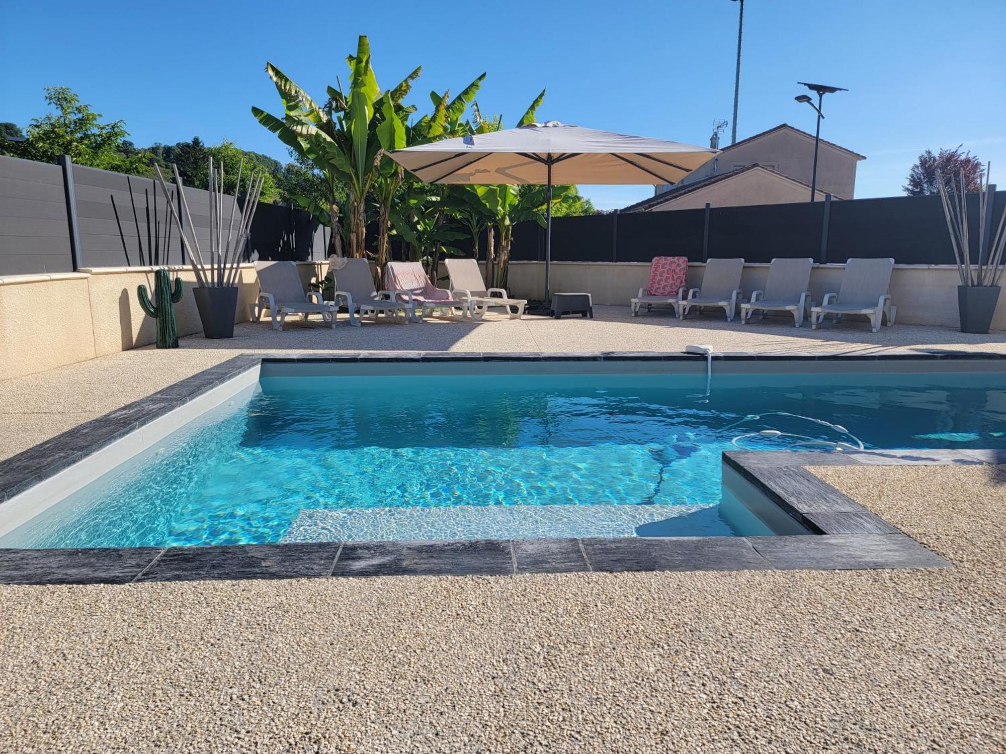 Villa Des Oliviers Sublime Villa Avec Piscine Chauffee Et Privee Et Baby Foot Bon-Encontre Dış mekan fotoğraf
